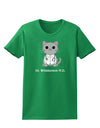 Dr Whiskerson MD - Cute Cat Design Womens Dark T-Shirt by TooLoud-Womens T-Shirt-TooLoud-Kelly-Green-X-Small-Davson Sales