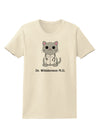 Dr Whiskerson MD - Cute Cat Design Womens T-Shirt by TooLoud-Womens T-Shirt-TooLoud-Natural-X-Small-Davson Sales