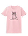 Dr Whiskerson MD - Cute Cat Design Womens T-Shirt by TooLoud-Womens T-Shirt-TooLoud-PalePink-X-Small-Davson Sales