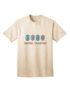 Dreidel Champion Hanukkah Adult T-Shirt: Premium Quality for the Festive Season-Mens T-shirts-TooLoud-Natural-Small-Davson Sales