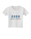 Dreidel Champion Hanukkah Toddler T-Shirt-Toddler T-Shirt-TooLoud-White-2T-Davson Sales