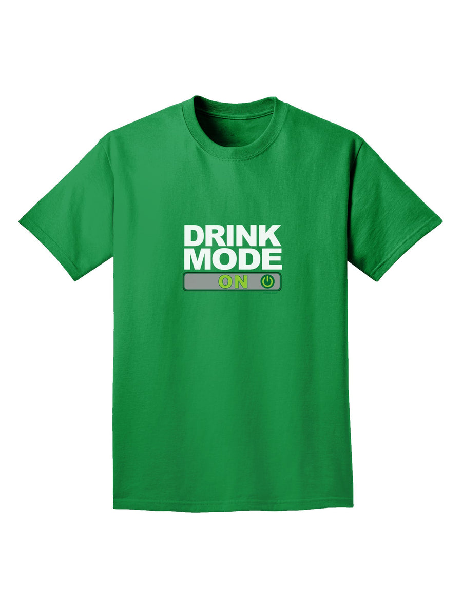 Drink Mode On Adult Dark T-Shirt by TooLoud-Mens T-Shirt-TooLoud-Purple-Small-Davson Sales