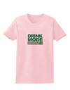 Drink Mode On Womens T-Shirt by TooLoud-TooLoud-PalePink-X-Small-Davson Sales