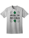 Drink Up Bitches Adult Unisex St Patrick's Day T-Shirt-TooLoud-Ash Gray-Small-Davson Sales