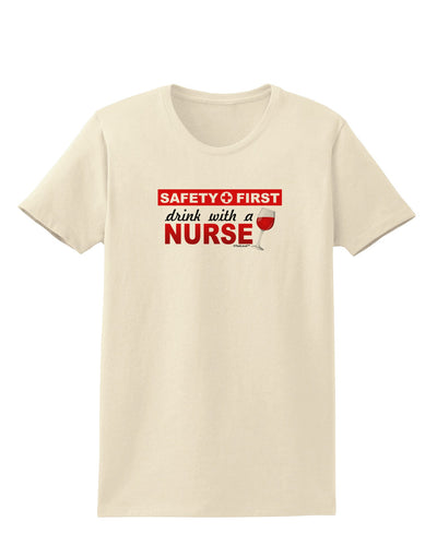 Drink With A Nurse Womens T-Shirt-Womens T-Shirt-TooLoud-Natural-X-Small-Davson Sales