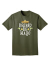 Drinko De Mayo Adult Dark T-Shirt-Mens T-Shirt-TooLoud-Military-Green-Small-Davson Sales