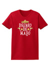 Drinko De Mayo Womens Dark T-Shirt-TooLoud-Red-X-Small-Davson Sales