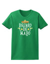 Drinko De Mayo Womens Dark T-Shirt-TooLoud-Kelly-Green-X-Small-Davson Sales