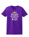 Drinko De Mayo Womens Dark T-Shirt-TooLoud-Purple-X-Small-Davson Sales