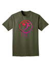 Dripping Bass Symbol Adult Dark T-Shirt-Mens T-Shirt-TooLoud-Military-Green-Small-Davson Sales