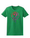 Dripping Bass Symbol Womens Dark T-Shirt-Womens T-Shirt-TooLoud-Kelly-Green-X-Small-Davson Sales