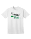 Drive Stick Green Adult T-Shirt-Mens T-Shirt-TooLoud-White-Small-Davson Sales