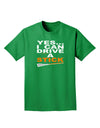 Drive Stick Orange Adult Dark T-Shirt-Mens T-Shirt-TooLoud-Kelly-Green-Small-Davson Sales