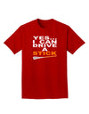 Drive Stick Orange Adult Dark T-Shirt-Mens T-Shirt-TooLoud-Red-Small-Davson Sales