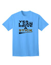 Drive Stick Orange Adult T-Shirt-Mens T-Shirt-TooLoud-Aquatic-Blue-Small-Davson Sales