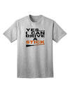 Drive Stick Orange Adult T-Shirt-Mens T-Shirt-TooLoud-AshGray-Small-Davson Sales