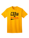 Drive Stick Orange Adult T-Shirt-Mens T-Shirt-TooLoud-Gold-Small-Davson Sales