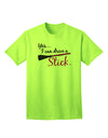 Drive Stick Pink Adult T-Shirt-Mens T-Shirt-TooLoud-Neon-Green-Small-Davson Sales