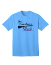 Drive Stick Pink Adult T-Shirt-Mens T-Shirt-TooLoud-Aquatic-Blue-Small-Davson Sales