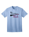 Drive Stick Pink Adult T-Shirt-Mens T-Shirt-TooLoud-Light-Blue-Small-Davson Sales