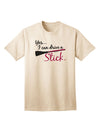 Drive Stick Pink Adult T-Shirt-Mens T-Shirt-TooLoud-Natural-Small-Davson Sales