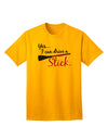 Drive Stick Pink Adult T-Shirt-Mens T-Shirt-TooLoud-Gold-Small-Davson Sales