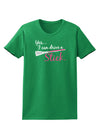 Drive Stick Pink Womens Dark T-Shirt-TooLoud-Kelly-Green-X-Small-Davson Sales