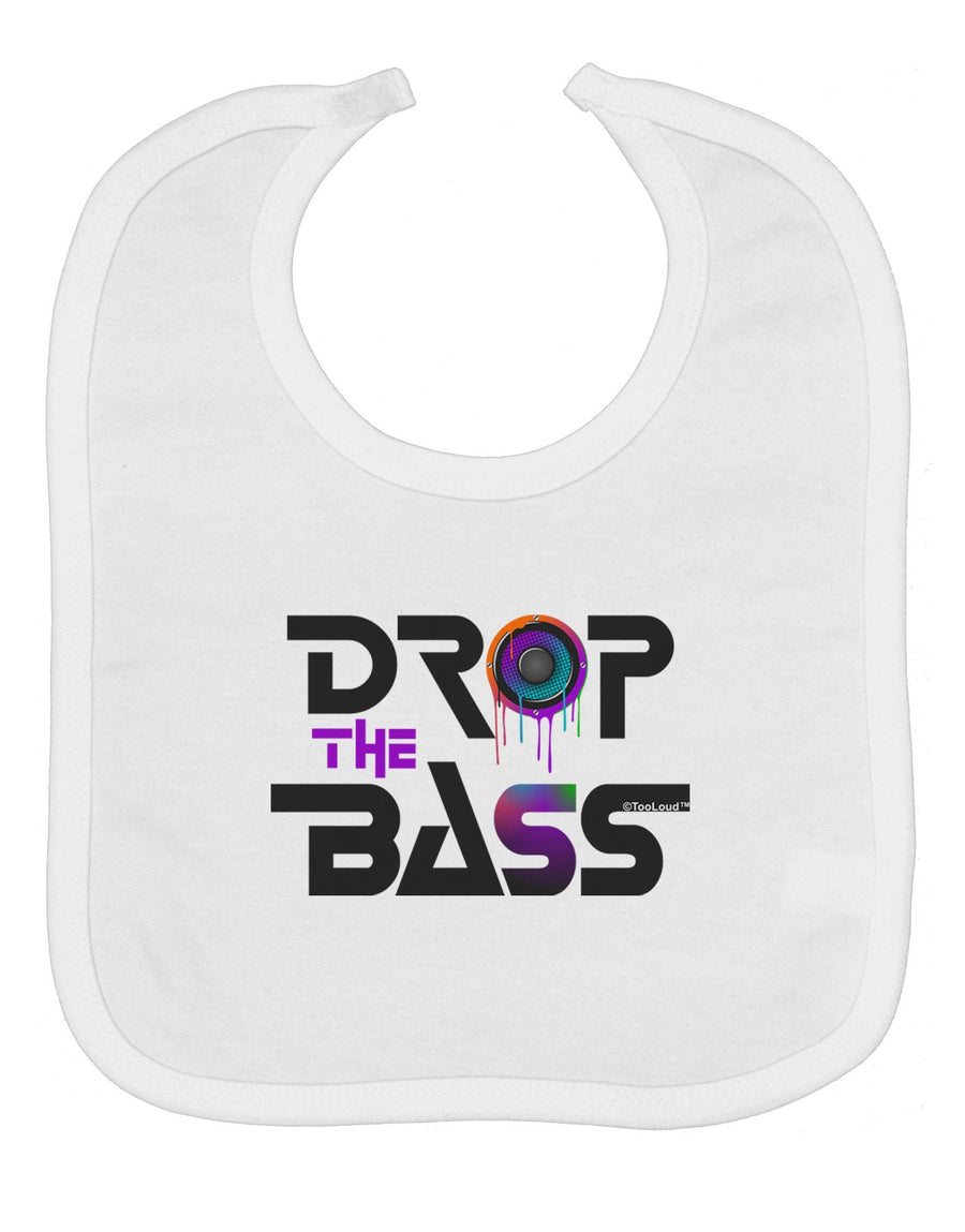 Drop The Bass - Drips Speaker Baby Bib