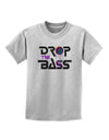 Drop The Bass - Drips Speaker Childrens T-Shirt-Childrens T-Shirt-TooLoud-AshGray-X-Small-Davson Sales