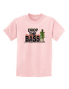Drop The Bass Fish Childrens T-Shirt-Childrens T-Shirt-TooLoud-PalePink-X-Small-Davson Sales