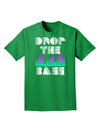 Drop the Bass Adult Dark T-Shirt-Mens T-Shirt-TooLoud-Kelly-Green-Small-Davson Sales