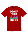 Drop the Bass Adult Dark T-Shirt-Mens T-Shirt-TooLoud-Red-Small-Davson Sales