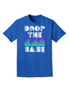 Drop the Bass Adult Dark T-Shirt-Mens T-Shirt-TooLoud-Royal-Blue-Small-Davson Sales