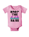 Drop the Bass Baby Romper Bodysuit-Baby Romper-TooLoud-Light-Pink-06-Months-Davson Sales