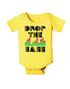 Drop the Bass Baby Romper Bodysuit-Baby Romper-TooLoud-Yellow-06-Months-Davson Sales