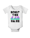 Drop the Bass Baby Romper Bodysuit-Baby Romper-TooLoud-White-06-Months-Davson Sales