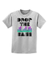 Drop the Bass Childrens T-Shirt-Childrens T-Shirt-TooLoud-AshGray-X-Small-Davson Sales