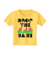 Drop the Bass Toddler T-Shirt-Toddler T-Shirt-TooLoud-Yellow-2T-Davson Sales