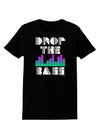 Drop the Bass Womens Dark T-Shirt-TooLoud-Black-X-Small-Davson Sales