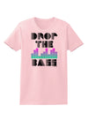 Drop the Bass Womens T-Shirt-Womens T-Shirt-TooLoud-PalePink-X-Small-Davson Sales