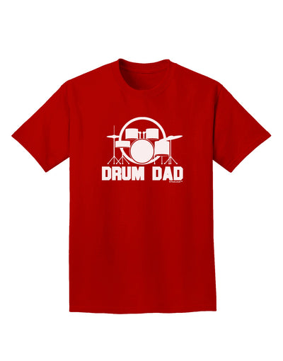 Drum Dad Adult Dark T-Shirt by TooLoud-Mens T-Shirt-TooLoud-Red-Small-Davson Sales