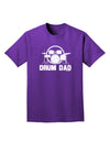 Drum Dad Adult Dark T-Shirt by TooLoud-Mens T-Shirt-TooLoud-Purple-Small-Davson Sales