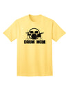 Drum Mom - Mother's Day Design Adult T-Shirt-unisex t-shirt-TooLoud-Yellow-Small-Davson Sales
