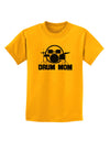 Drum Mom - Mother's Day Design Childrens T-Shirt-Childrens T-Shirt-TooLoud-Gold-X-Small-Davson Sales