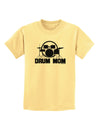 Drum Mom - Mother's Day Design Childrens T-Shirt-Childrens T-Shirt-TooLoud-Daffodil-Yellow-X-Small-Davson Sales