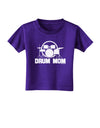 Drum Mom - Mother's Day Design Toddler T-Shirt Dark-Toddler T-Shirt-TooLoud-Purple-2T-Davson Sales