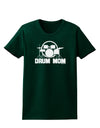 Drum Mom - Mother's Day Design Womens Dark T-Shirt-TooLoud-Forest-Green-Small-Davson Sales