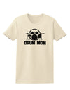 Drum Mom - Mother's Day Design Womens T-Shirt-Womens T-Shirt-TooLoud-Natural-X-Small-Davson Sales