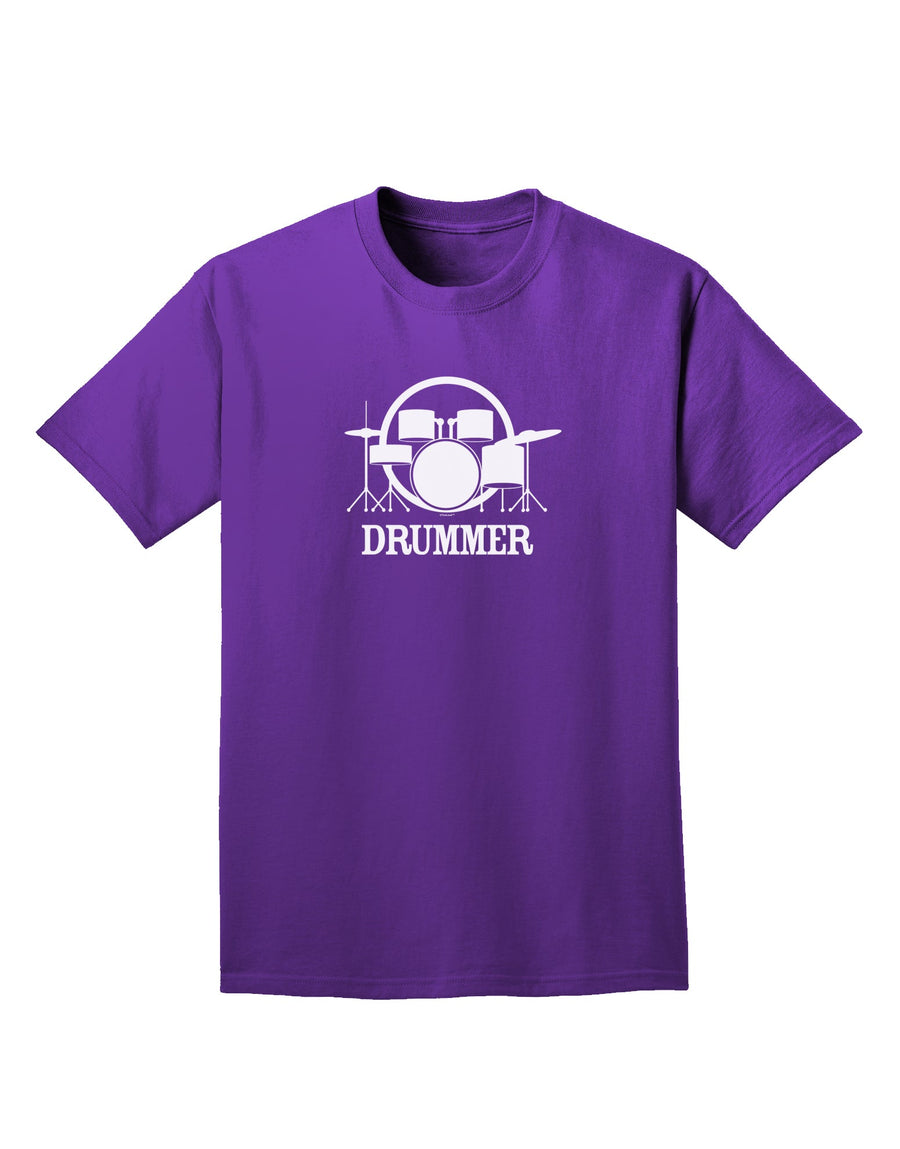 Drummer Adult Dark T-Shirt-Mens T-Shirt-TooLoud-Black-Small-Davson Sales