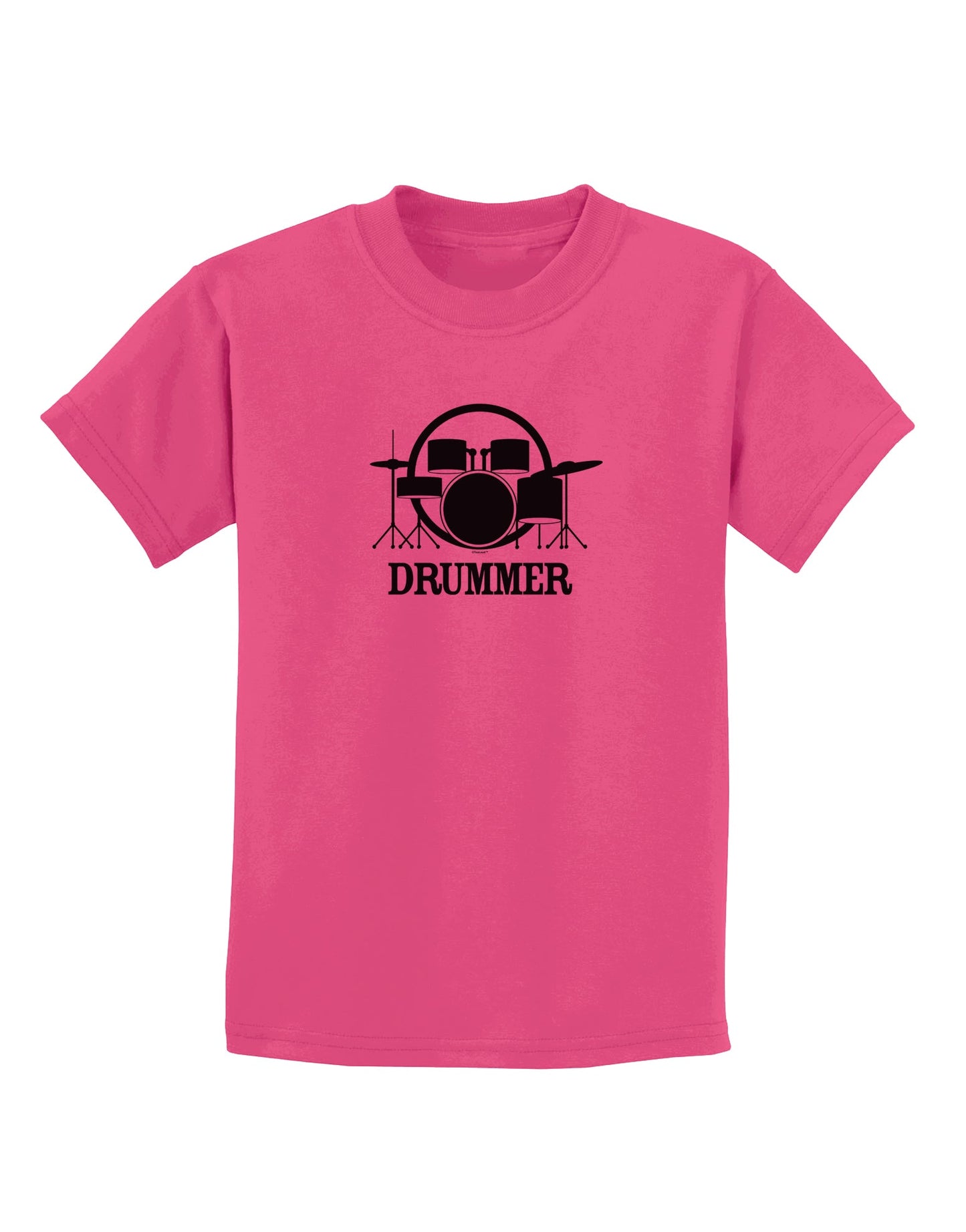 Drummer Childrens T-Shirt-Childrens T-Shirt-TooLoud-Sangria-X-Small-Davson Sales